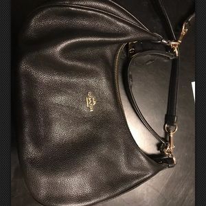 Coach black medium purse